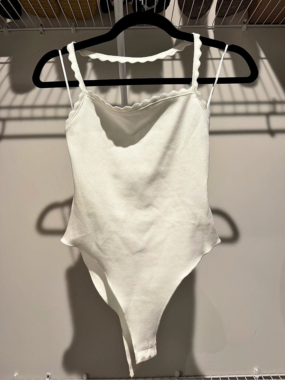 Zara Bodysuit White Size Small NWT